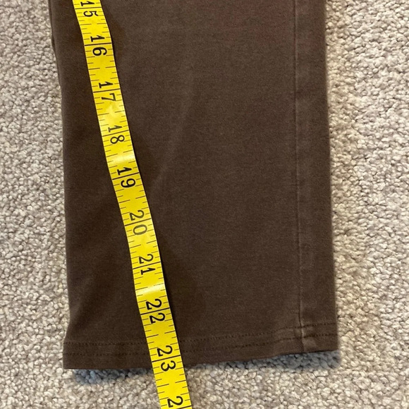 🌸 a.n.a. Brown Cropped Leggings L - Picture 7 of 13